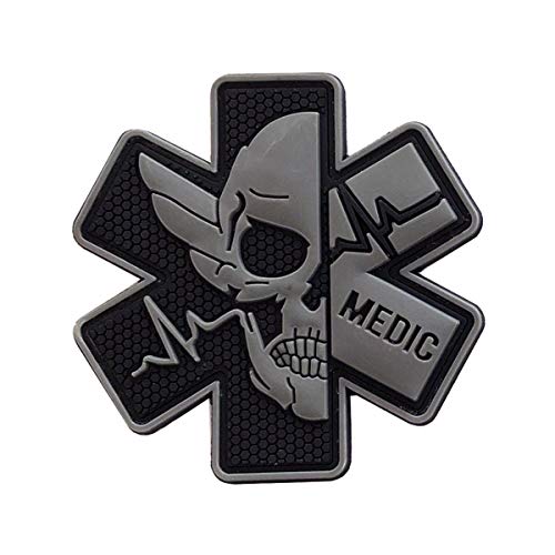 2 Stücke Patches Klett Erste Hilfe Medic IFAK Patch Klett Klettbänder Militär Aufkleber für Rucksäcke, Hut, Jacke von KOSSJAA