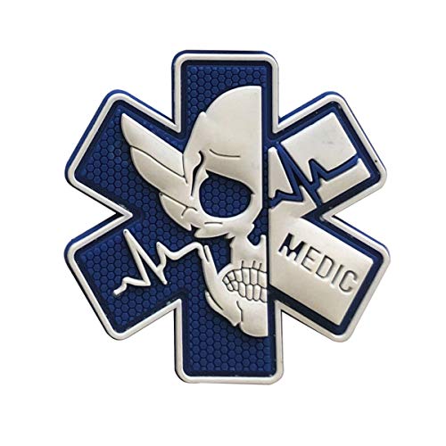 Patches Klett Erste Hilfe Medic IFAK Patch Klett Klettbänder Militär Aufkleber für Rucksäcke, Hut, Jacke von KOSSJAA