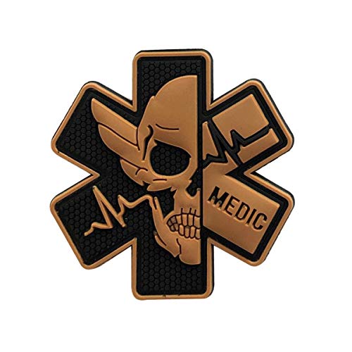 Patches Klett Erste Hilfe Medic IFAK Patch Klett Klettbänder Militär Aufkleber für Rucksäcke, Hut, Jacke von KOSSJAA