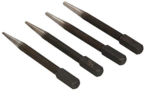 KOTARBAU® Versenker Set 4tlg 0,8-3,2mm Ø 100mm Nageldrücker Nageltreiber zum Versenken von Nägeln von KOTARBAU