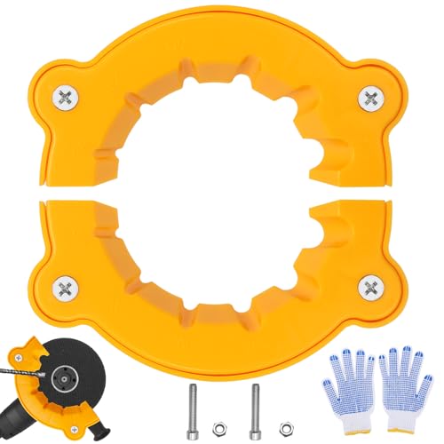 KOUHA 2 Set Bohrerschärfer Werkzeug für Alle Bits mit 1 Paar Strickhandschuh Mehrzweck-Bohrer-Schleifmaschine Bohrmaschine Elektrische Bohrer-Schleifmaschine Winkelschleifer Metall-Bohrer KOUHA 2 Set Bohrerschärfer Werkzeug für Alle Bits mit 1 Paar Strickhandschuh Mehrzweck-Bohrer-Schleifmaschine Bohrmaschine Elektrische Bohrer-Schleifmaschine Winkelschleifer Metall-Bohrer von KOUHA