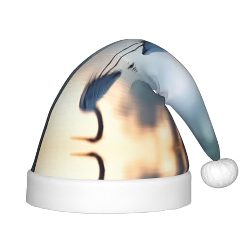 KOUUIP Loon Nature Weihnachtsmütze mit Vogel-Aufdruck, für Erwachsene, Weihnachtsmannmützen für Weihnachten, Neujahr, Partyzubehör KOUUIP Loon Nature Weihnachtsmütze mit Vogel-Aufdruck, für Erwachsene, Weihnachtsmannmützen für Weihnachten, Neujahr, Partyzubehör von KOUUIP