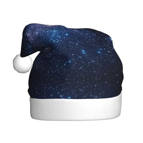 KOUUIP Weihnachtsmütze, Motiv: Universum, Sterne, Galaxie, lustig, Plüsch, Weihnachtsmützen für Erwachsene, Weihnachtsfeier, Gastgeschenke KOUUIP Weihnachtsmütze, Motiv: Universum, Sterne, Galaxie, lustig, Plüsch, Weihnachtsmützen für Erwachsene, Weihnachtsfeier, Gastgeschenke von KOUUIP