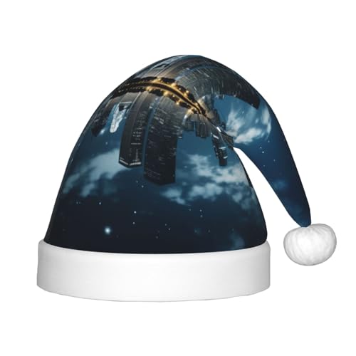 KOUUIP Weihnachtsmütze für Erwachsene, Weihnachtsmannmützen für Weihnachten, Neujahr, Partyzubehör KOUUIP Weihnachtsmütze für Erwachsene, Weihnachtsmannmützen für Weihnachten, Neujahr, Partyzubehör von KOUUIP