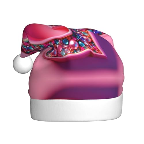 KOUUIP Weihnachtsmütze mit G-Aufdruck, lustige Plüsch-Weihnachtsmützen für Erwachsene, Weihnachtsgeschenke, Hüte KOUUIP Weihnachtsmütze mit G-Aufdruck, lustige Plüsch-Weihnachtsmützen für Erwachsene, Weihnachtsgeschenke, Hüte von KOUUIP