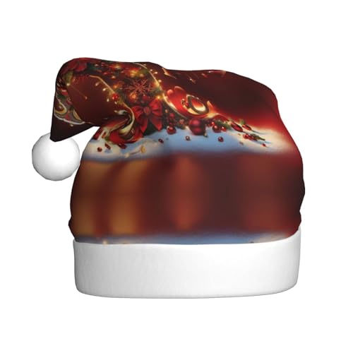 KOUUIP Weihnachtsmütze mit Y-Aufdruck, lustiger Plüsch, Weihnachtsmütze für Erwachsene, Partygeschenke, Hüte KOUUIP Weihnachtsmütze mit Y-Aufdruck, lustiger Plüsch, Weihnachtsmütze für Erwachsene, Partygeschenke, Hüte von KOUUIP