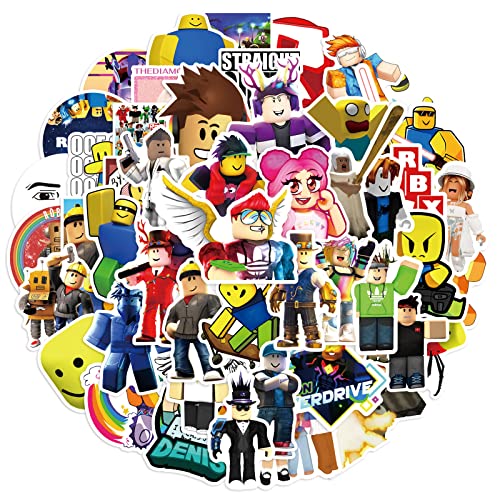 RO_BLOX Aufkleber 50Pcs für Laptop, Fahrrad, Gepäck, Graffiti-Patches, Gitarrenaufkleber für Skateboard, Gepäck, Fahrradstoßstange, Geschenk für Kinder/Teenager RO_BLOX Aufkleber 50Pcs für Laptop, Fahrrad, Gepäck, Graffiti-Patches, Gitarrenaufkleber für Skateboard, Gepäck, Fahrradstoßstange, Geschenk für Kinder/Teenager von KOWASO