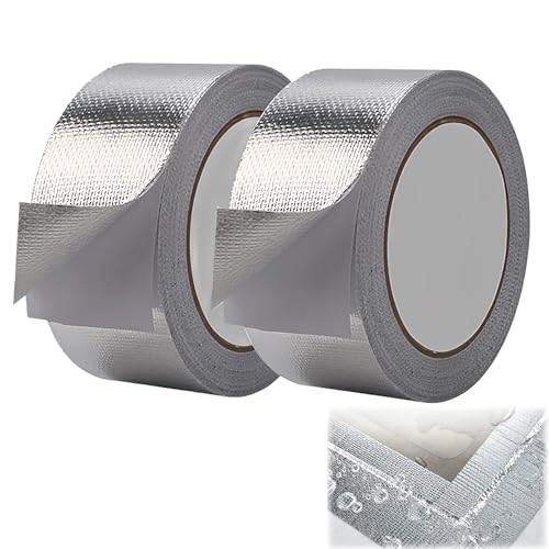 KOZOY Reparaturklebeband für Gewebeplanen, 2 PCS PE Planenband, LKW Plane Reparatur Spezialband, Wasserabweisend Klebeband für LKW abdeckplane, Markise, Zelt (30mm) von KOZOY