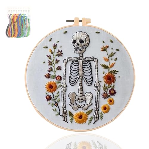KPPFHBLI Kreuzstich Set Vorgedruckt Halloween, Komplettes Starter Set für AnfäNger, EnthäLt Stickrahmen, Englische Gebrauchsanweisung und Andere Wichtige Werkzeuge,Wohnaccessoires KPPFHBLI Kreuzstich Set Vorgedruckt Halloween, Komplettes Starter Set für AnfäNger, EnthäLt Stickrahmen, Englische Gebrauchsanweisung und Andere Wichtige Werkzeuge,Wohnaccessoires von KPPFHBLI