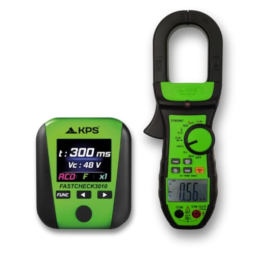 Safetycheck FASTCHECK3010 Multifunktionsset für die Tasche mit Amperemeter-Zange DCM3500T Safetycheck FASTCHECK3010 Multifunktionsset für die Tasche mit Amperemeter-Zange DCM3500T von KPS