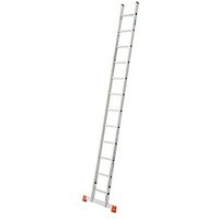 KRAUSE Anlegeleiter MONTO Sibilo alu 12 Sprossen, H: 355,0 cm von KRAUSE