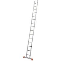 KRAUSE Anlegeleiter MONTO Sibilo alu 15 Sprossen, H: 440,0 cm von KRAUSE