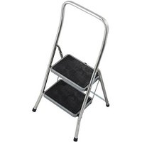 KRAUSE Klapptritt MONTO Toppy XL silber 2 Stufen, H: 115,0 cm von KRAUSE