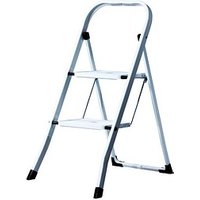 KRAUSE Klapptritt Toppy weiß 2 Stufen, H: 90,0 cm von KRAUSE