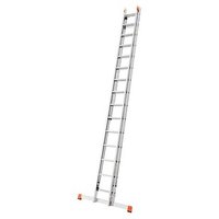 KRAUSE Schiebeleiter MONTO Robilo alu 30 Sprossen, H: 440,0 cm von KRAUSE