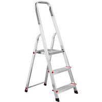 KRAUSE Stehleiter CORDA silber 3 Stufen, H: 125,0 cm KRAUSE Stehleiter CORDA silber 3 Stufen, H: 125,0 cm von KRAUSE