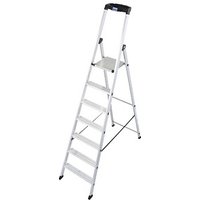 KRAUSE Stehleiter MONTO Solido alu 7 Stufen, H: 230,0 cm von KRAUSE