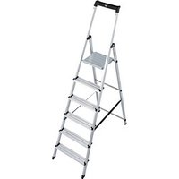KRAUSE Stehleiter MONTO Solidy alu 6 Stufen, H: 205,0 cm KRAUSE Stehleiter MONTO Solidy alu 6 Stufen, H: 205,0 cm von KRAUSE