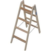 KRAUSE Stehleiter STABILO natur 2x 4 Sprossen, H: 120,0 cm KRAUSE Stehleiter STABILO natur 2x 4 Sprossen, H: 120,0 cm von KRAUSE