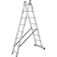 KRAUSE Vielzweckleiter CORDA silber 2x 8 Sprossen, H: 225,0 cm KRAUSE Vielzweckleiter CORDA silber 2x 8 Sprossen, H: 225,0 cm von KRAUSE
