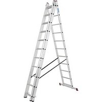 KRAUSE Vielzweckleiter CORDA silber 3x 11 Sprossen, H: 310,0 cm KRAUSE Vielzweckleiter CORDA silber 3x 11 Sprossen, H: 310,0 cm von KRAUSE