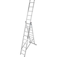 KRAUSE Vielzweckleiter CORDA silber 3x 9 Sprossen, H: 250,0 cm KRAUSE Vielzweckleiter CORDA silber 3x 9 Sprossen, H: 250,0 cm von KRAUSE