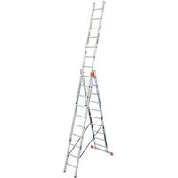 KRAUSE Vielzweckleiter MONTO Tribilo alu 3x 10 Sprossen, H: 297,0 cm von KRAUSE