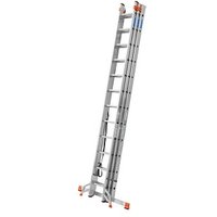 KRAUSE Vielzweckleiter MONTO Tribilo alu 3x 12 Sprossen, H: 355,0 cm von KRAUSE