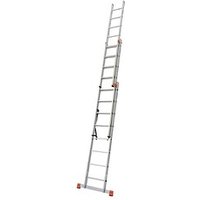 KRAUSE Vielzweckleiter MONTO Tribilo alu 3x 8 Sprossen, H: 245,0 cm von KRAUSE