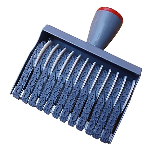 KRDPMV 12-stelliger Universal-Stempel mit Radnummern-Stempel, tragbar, für Büro und Schule KRDPMV 12-stelliger Universal-Stempel mit Radnummern-Stempel, tragbar, für Büro und Schule von KRDPMV