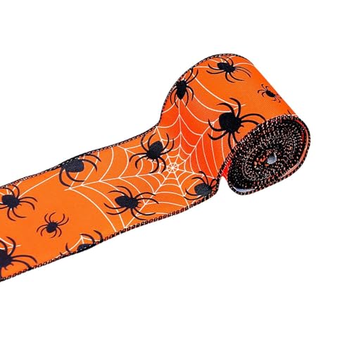 KRDPMV Metallband, 5 m, für Halloween und Geschenkverpackungen, Spinne KRDPMV Metallband, 5 m, für Halloween und Geschenkverpackungen, Spinne von KRDPMV