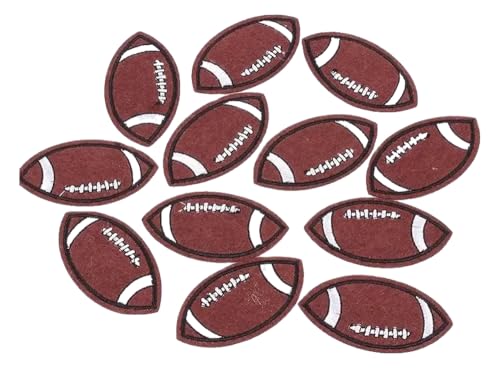 10 Bestickte Fußball Applikationen zum Aufbügeln von KREATIONS