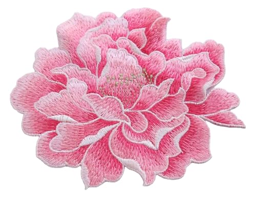 7 Farben Pfingstrose Aufbügler Applikation Abzeichen Dekoration 7 Farben Pfingstrose Aufbügler Applikation Abzeichen Dekoration von KREATIONS