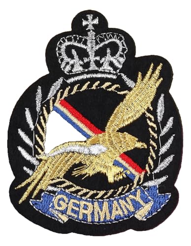 Armaufnäher mit Goldfaden Stickerei, Modeanker, College-Stil, 2 Stück Armaufnäher mit Goldfaden Stickerei, Modeanker, College-Stil, 2 Stück von KREATIONS