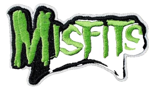Band-Patches Stickerei Applikation zum Aufbügeln & Nähen für Kleidung Rock Musik von KREATIONS