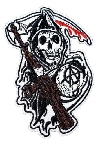 Band-Patches Stickerei Applikation zum Aufbügeln & Nähen für Kleidung Rock Musik Band-Patches Stickerei Applikation zum Aufbügeln & Nähen für Kleidung Rock Musik von KREATIONS