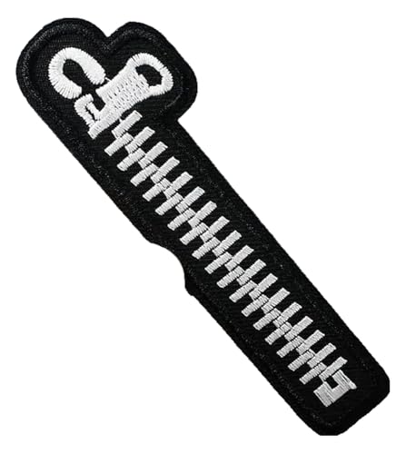 Bestickter Patch 3x11cm Zum Aufnähen Stoff Applikation Für Kleidung von KREATIONS