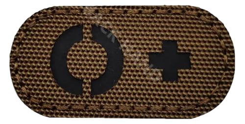 Blutgruppe Patch: A B AB O Positiv Taktisches Abzeichen Blutgruppe Patch: A B AB O Positiv Taktisches Abzeichen von KREATIONS