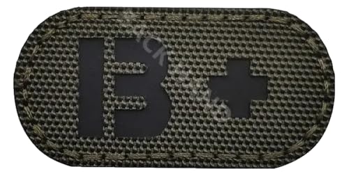 Blutgruppe Patch: A B AB O Positiv Taktisches Abzeichen Blutgruppe Patch: A B AB O Positiv Taktisches Abzeichen von KREATIONS