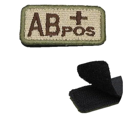 Blutgruppe Patch: A B O AB Stickerei Abzeichen für Rucksack Blutgruppe Patch: A B O AB Stickerei Abzeichen für Rucksack von KREATIONS