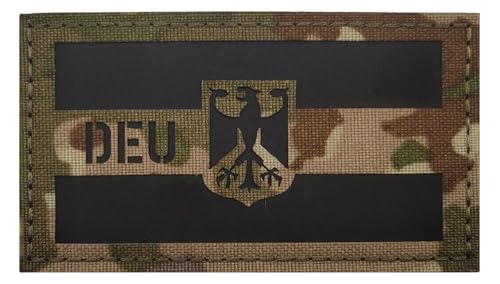 Deutschland Flagge IR Patch Abzeichen Klett Outdoor Rucksack Deutschland Flagge IR Patch Abzeichen Klett Outdoor Rucksack von KREATIONS
