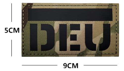 Deutschland Flagge IR Patch Abzeichen Klett Outdoor Rucksack Deutschland Flagge IR Patch Abzeichen Klett Outdoor Rucksack von KREATIONS