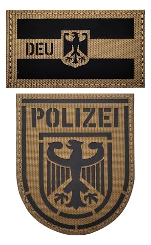Deutschland Flagge IR Patch Abzeichen Klett Outdoor Rucksack Deutschland Flagge IR Patch Abzeichen Klett Outdoor Rucksack von KREATIONS