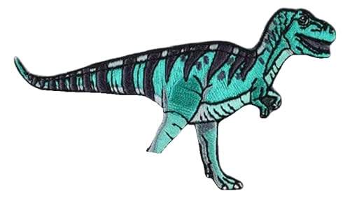 Dinosaurier Applikation Aufbügler für Kleidung 4er-Set von KREATIONS