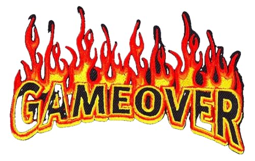 Flamme Buchstaben Aufkleber Schädel Eisen Aufbügler für Kleidung Abzeichen Flamme Buchstaben Aufkleber Schädel Eisen Aufbügler für Kleidung Abzeichen von KREATIONS