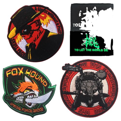 Fox Hound Metal Gear Taktischer Klettpatch Fox Hound Metal Gear Taktischer Klettpatch von KREATIONS