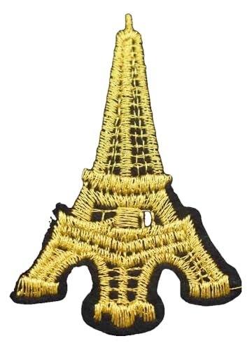 Frankreich Eiffelturm Aufnäher, La Tour Eiffel Applikation von KREATIONS