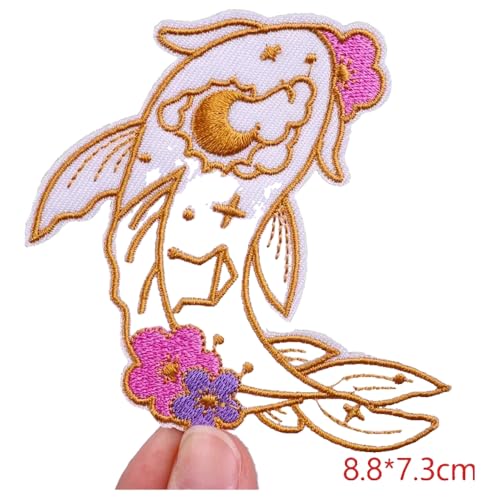 Fuchs Patch Cartoon Applikation Mond Tier Aufkleber Abzeichen Fuchs Patch Cartoon Applikation Mond Tier Aufkleber Abzeichen von KREATIONS