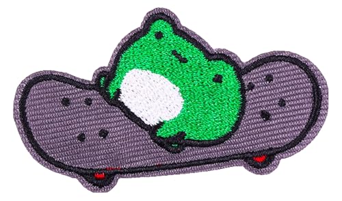 Lustige Cartoon Corgi & Katze Aufnäher mit Kleber Lustige Cartoon Corgi & Katze Aufnäher mit Kleber von KREATIONS