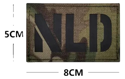 Niederländische Flagge IR Patch Abzeichen Holland Taktische Applikation Niederländische Flagge IR Patch Abzeichen Holland Taktische Applikation von KREATIONS